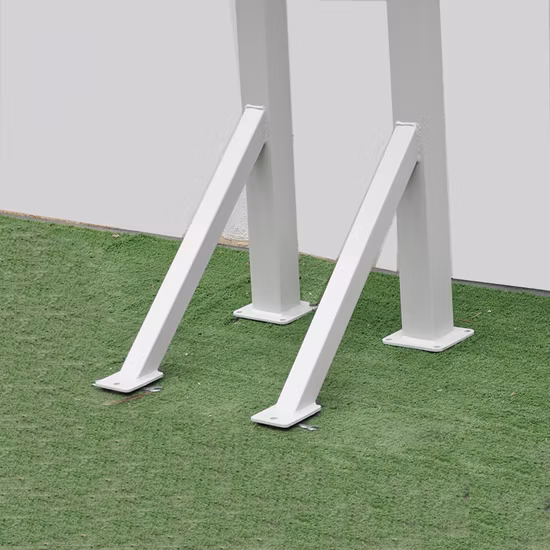 Bastidores de bicicleta apilables de ciclo de 2 niveles asistidos por gas de acero galvanizado